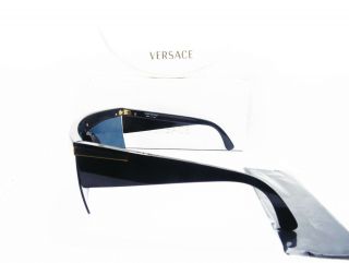 RARE VINTAGE GIANNI VERSACE SUNGLASSES BLUE MASK MADE IN ITALY 5