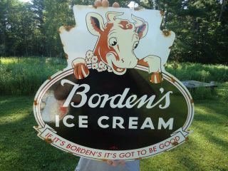 Large Vintage 1957 Borden 