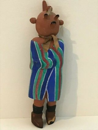 Rare Vintage (prior To 70s) Mudhead Koyemsi Kachina Katsina Doll N R