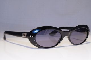 Gucci Womens Vintage 1990 Designer Sunglasses Black Oval Gg 2413 807 20119