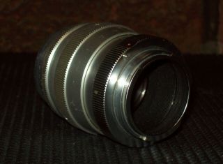 Vintage Steinheil Munchen Culminar 1:2.  8 f 85mm VL Camera Lens nr 692677 Germany 6