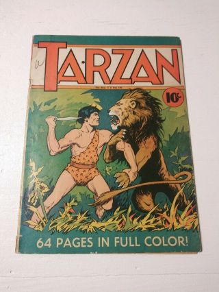 Tarzan Single Series 20 1940 Dell Edgar Rice Burroughs.  Crazy Rare.
