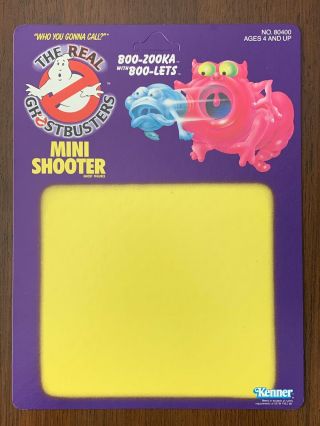 Kenner The Real Ghostbusters Mini Shooter Prototype Proof Vintage