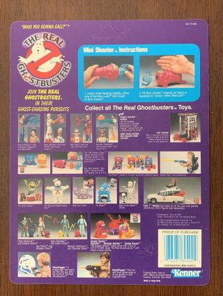Kenner The Real Ghostbusters Mini Shooter Prototype Proof Vintage 2
