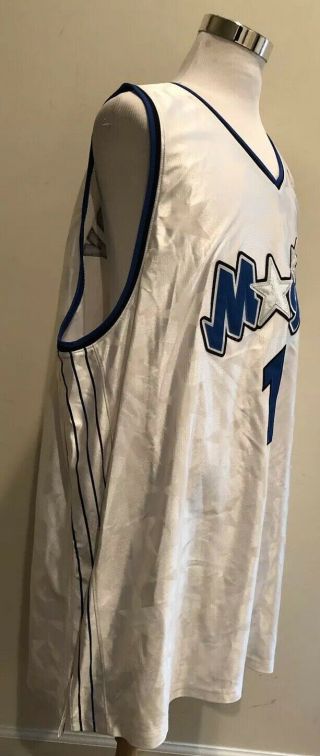 RARE VINTAGE AUTHENTIC REEBOK NBA ORLANDO MAGIC TRACY McGRADY STARS JERSEY SZ 60 4