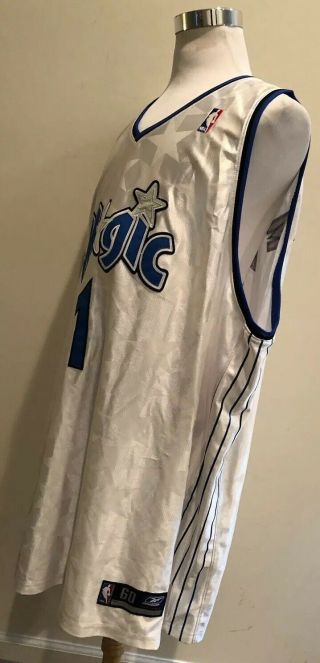 RARE VINTAGE AUTHENTIC REEBOK NBA ORLANDO MAGIC TRACY McGRADY STARS JERSEY SZ 60 5