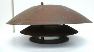 Vintage Copper Artichoke Style Lamp Light Shade