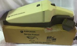 Dustbuster By Black & Decker Cordless Rechargeable Handheld Vacuum Vintage Rare