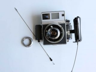 Vintage Mamiya Medium Format Camera Body Grip Shutter Release 6 X 7 Film Holder