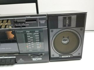 SONY CFS - 3300 AM/FM Radio Cassette Player Vintage Japan 3