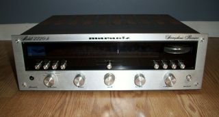 VINTAGE MARANTZ 2220B STEREO RECEIVER NEEDS SOME TWEEKING PARTS 3