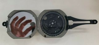 Vintage Brunton Pocket Transit Compass,  Low Serial Number