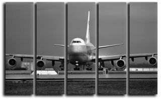 Airplane Boeing - 747 Wall Canvas Art Decor Picture Print Aviation Aircraft Art 2