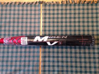 Rare Niw Og Miken Mv3 Mv3mu 34/26 Supermax Serial 01090446 Softball Bat Hot