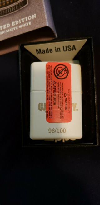 RARE 1 of 100 Limited Edition Collectable Call Of Duty WWII Zippo Lighter Set 8