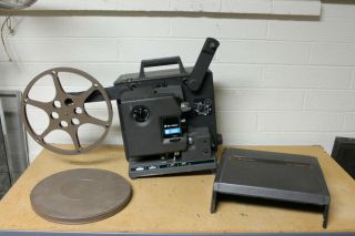 Vintage Bell & Howell 2585a 16mm Filmosound Film Movie Projector With Sound