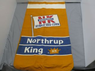 Vintage Northrup King Hybrid Seed Corn Sack Bag Very Kingscrost