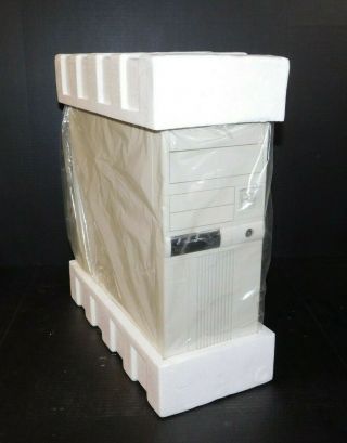 NOS Vtg 1980 ' s Personal Desktop Computer Tower PC Empty Case DIY Enclosure 2