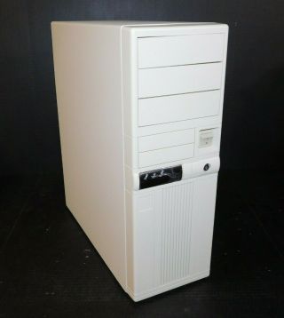 NOS Vtg 1980 ' s Personal Desktop Computer Tower PC Empty Case DIY Enclosure 3