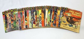 Vintage Gold Key/whitman Lost In Space / Space Family Robinson Comics 29 Issues