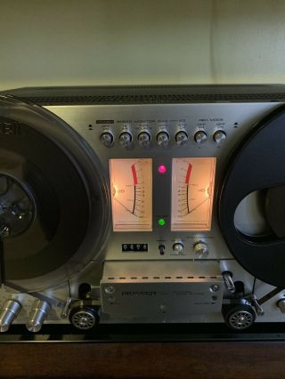 Vintage Pioneer RT - 707 Reel to Reel Tape Deck 9