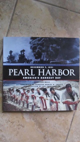 Photo History Book Of 1941 Wwii Pearl Harbor Attack,  Navy,  Ships,  Bombing,  Gift