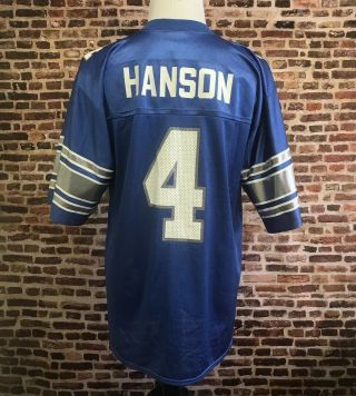 Vintage 90’s Puma Jason Hanson DETRIOT LIONS Men’s M Jersey RARE Football NFL 3