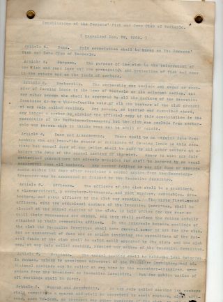 1906 Constitution Of Farmer 