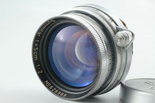 【exc,  】 Vintage Leica Summitar 5cm 50mm F/2 Leitz For L39 Lens Japan 9039