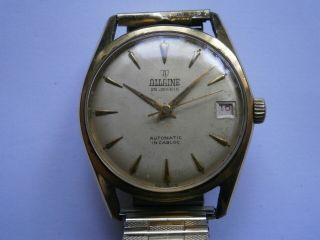 Vintage Gents Wristwatch Allaine Automatic Watch Need Service Felsa 4004