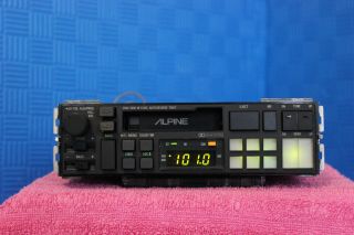 Alpine 7245T Old School Audiophile 80 ' s Radio/Cassette Player Extra Rare 2