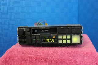 Alpine 7245T Old School Audiophile 80 ' s Radio/Cassette Player Extra Rare 4