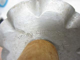 Vintage Houpt Cutters Long John Doughnut Rolling Pin Rotary Cutter 3