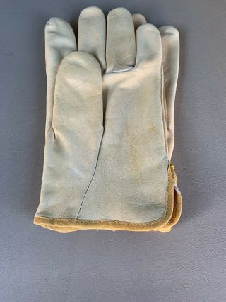 Vintage Trucker ' s Special Leather Gloves Freddie Krueger Prop Large.  Brand NWOT 6