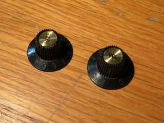 Vintage Gibson 1968 Witch Hat Knobs For Es 125 L5 Sg 400 330 335 175 350