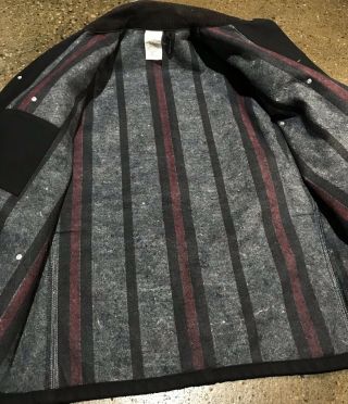 Vintage Carhartt Jacket Size 40 Mens Canvas Blanket Lined Coat USA Barn Chore 3