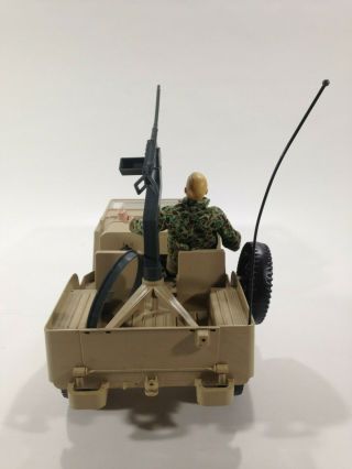 Vintage Gi.  Joe desert patrol Action Soldier attack Jeep With Box 6