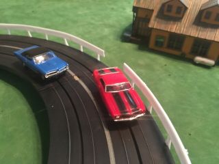 Vintage Aurora T - jet HO Slot Car Set from the 1960 ' s with 2 Slot Cars 2