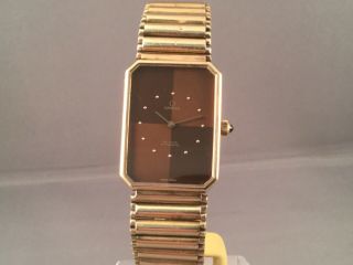 Rare Omega Deville Auto Wristwatch,  Sterling Silver Gold Plated,  Cal 661 C1965
