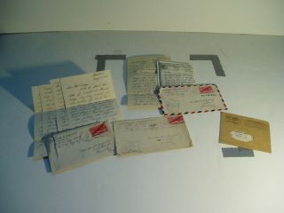 Vmail U.  S.  Army Postal Service 1945 101st Inf Sgt.  Danville Pa Usa - Letters