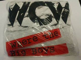 (WWE) Vintage WCW Where the Big Boys Play T - Shirt XL 3