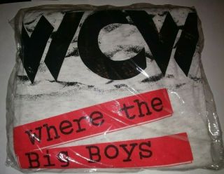 (WWE) Vintage WCW Where the Big Boys Play T - Shirt XL 4