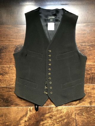 Jean Paul Gaultier Homme Mens Button Hook Vest