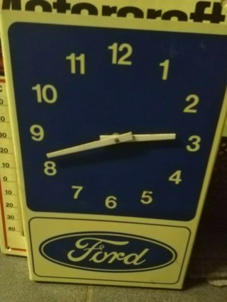 Vintage Ford/motorcraft Clocks/thermometers