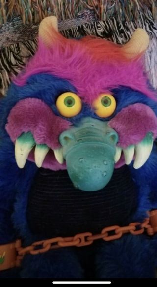 Vintage My Pet Monster By Amtoy From 1986