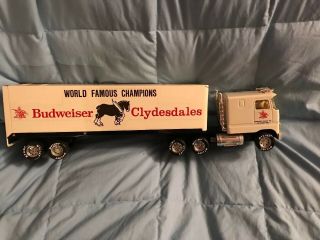 Vintage Nylint 21 Inch Budweiser Clydesdales Semi Truck 18 Wheeler