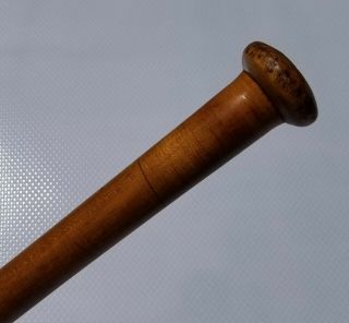 1860s - 80s INCISED RING KNOB BEVELED 30.  5 VTG Baseball Bat Pre Louisville Slugger 11