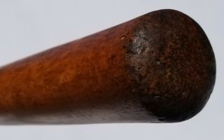 1860s - 80s INCISED RING KNOB BEVELED 30.  5 VTG Baseball Bat Pre Louisville Slugger 12