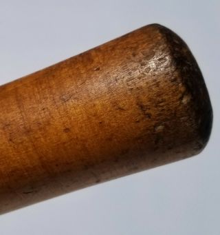 1860s - 80s INCISED RING KNOB BEVELED 30.  5 VTG Baseball Bat Pre Louisville Slugger 4