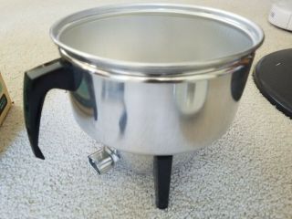 Vintage Mirro Aluminum Popcorn Corn Popper Speed USA Pan 4 Quart 3